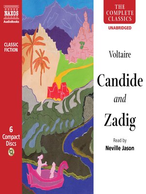 cover image of Candide, and Zadig